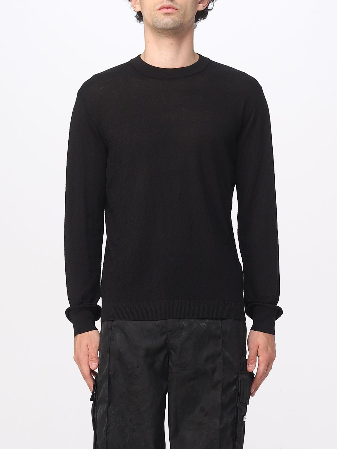 Versace Sweater  Men Color Black