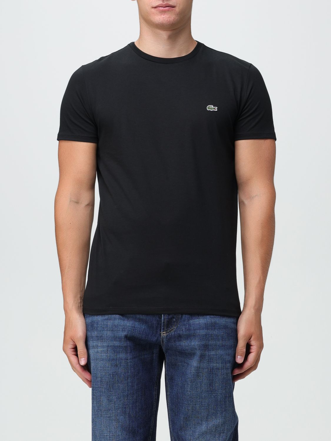 Lacoste T-shirt  Herren Farbe Schwarz In Black