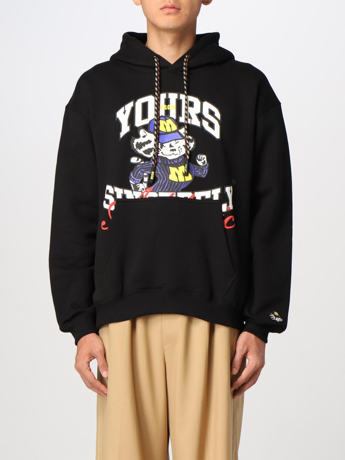 MSGM Sweatshirt Herren Farbe Schwarz