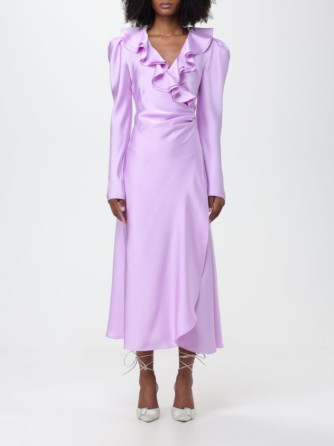 Shop Philosophy Di Lorenzo Serafini Dress  Woman Color Violet