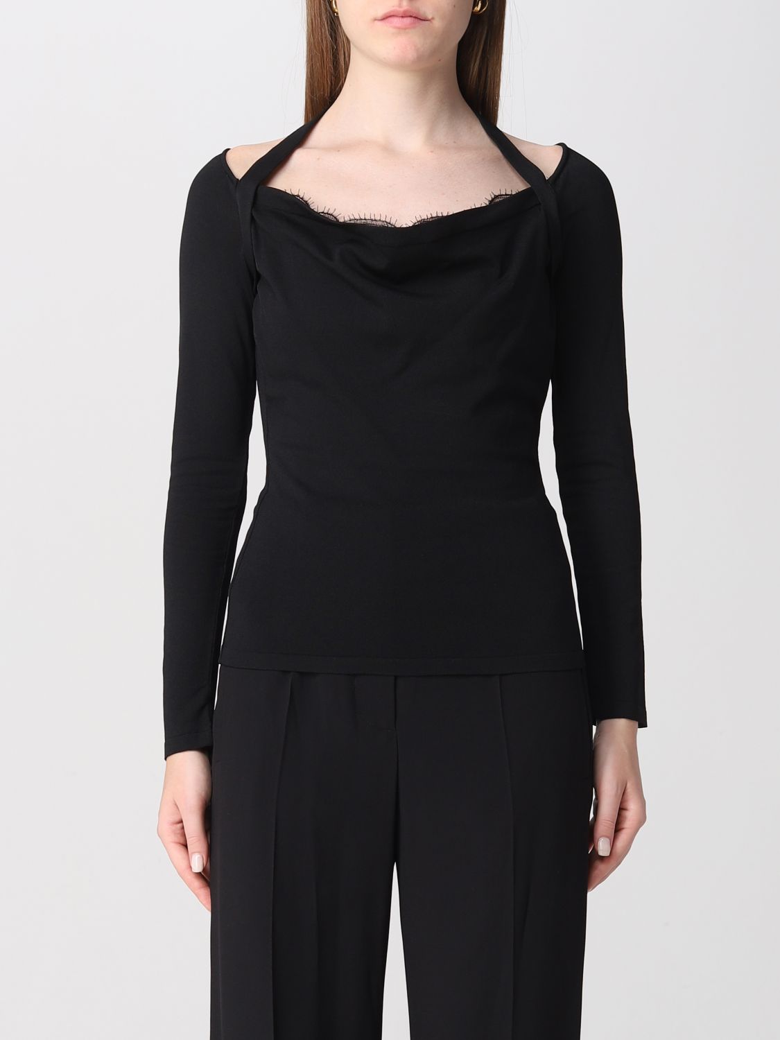 Alberta Ferretti Sweater  Woman Color Black
