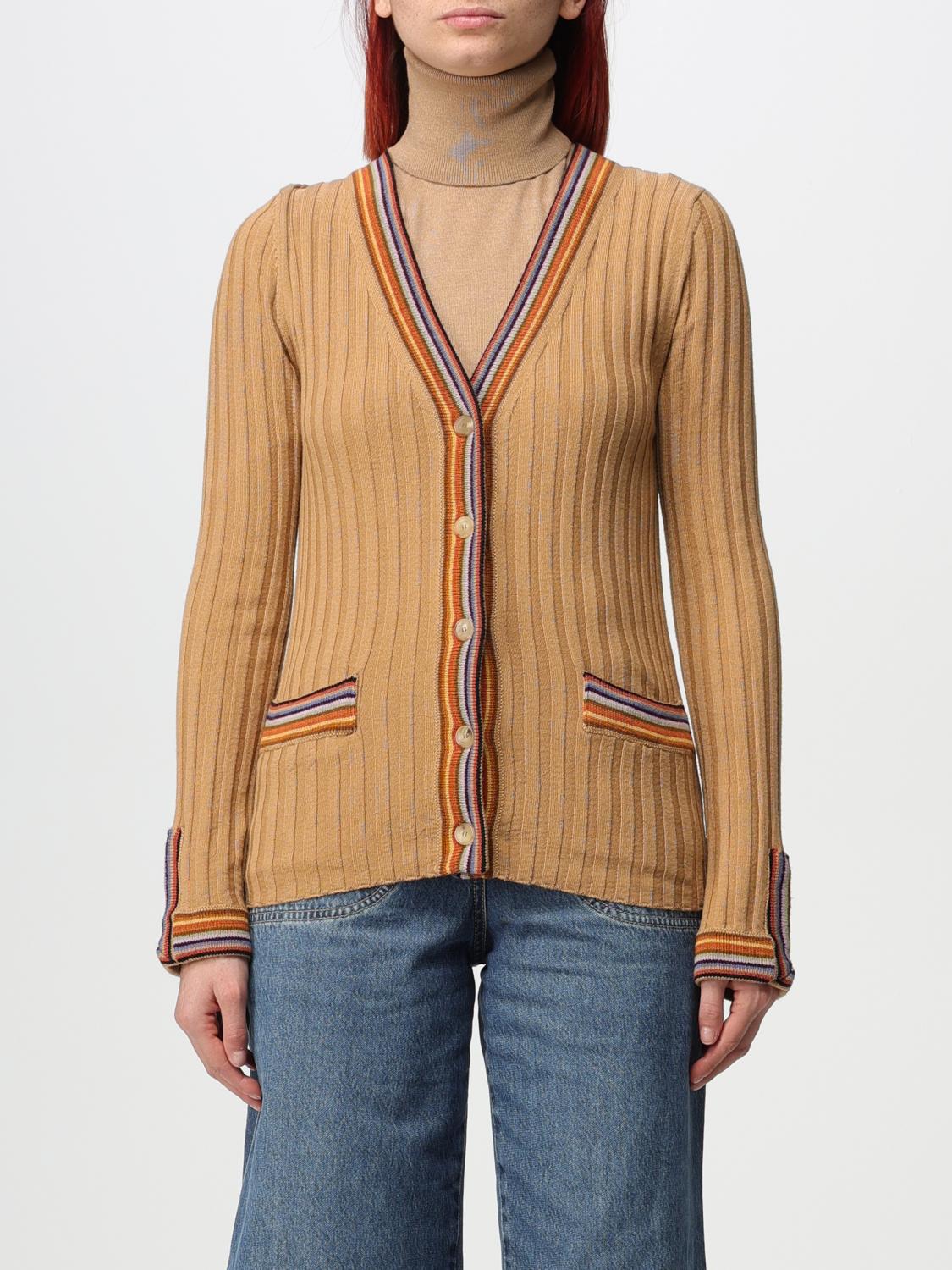 Etro Women's V-neck Cardigan In Beige