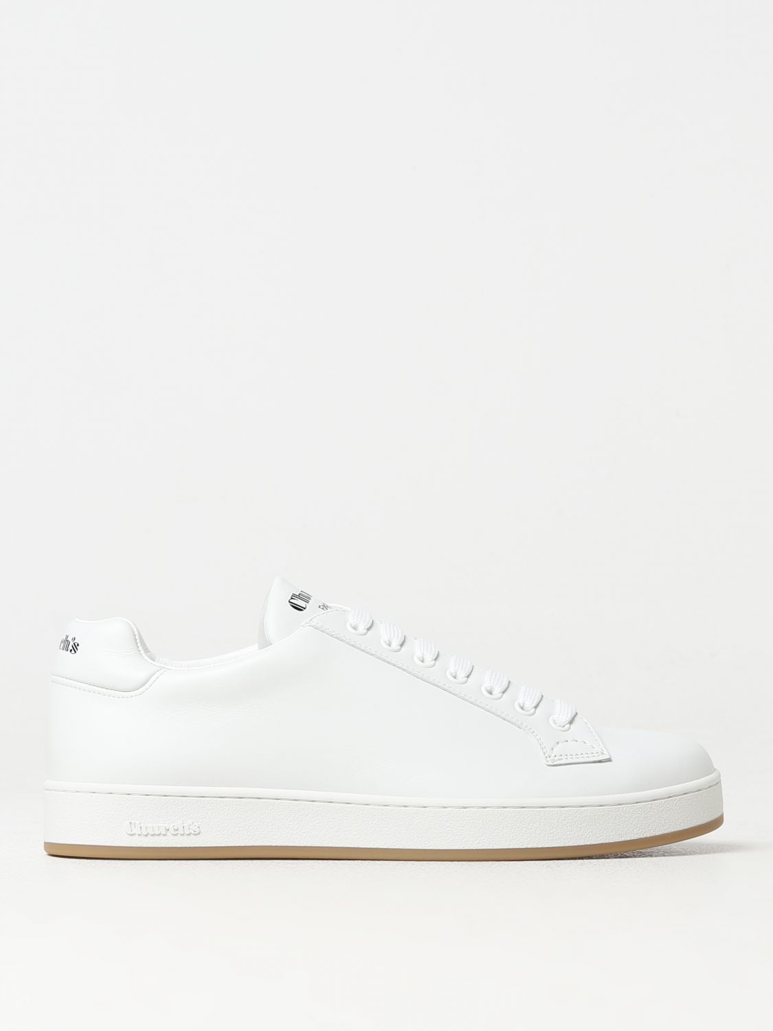 Church's Ludlow Sneakers In Leather With Logo In White