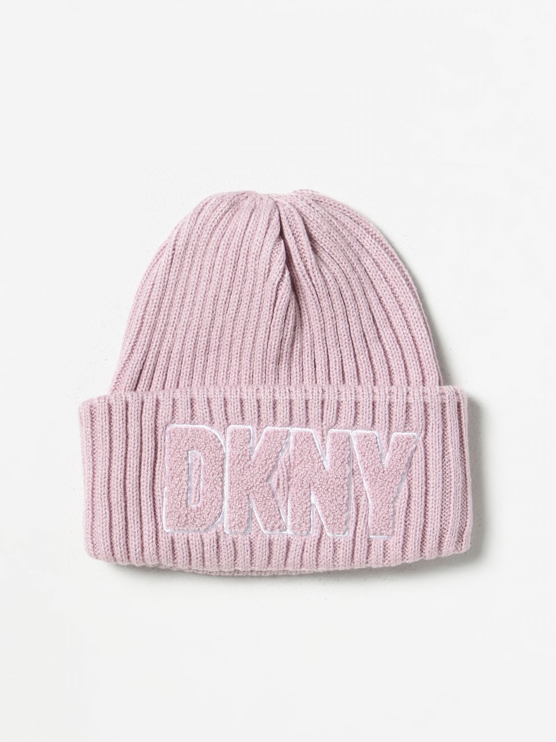 DKNY: Cappello in tessuto sintetico - Rosa  Cappello Bambino Dkny D51000  online su