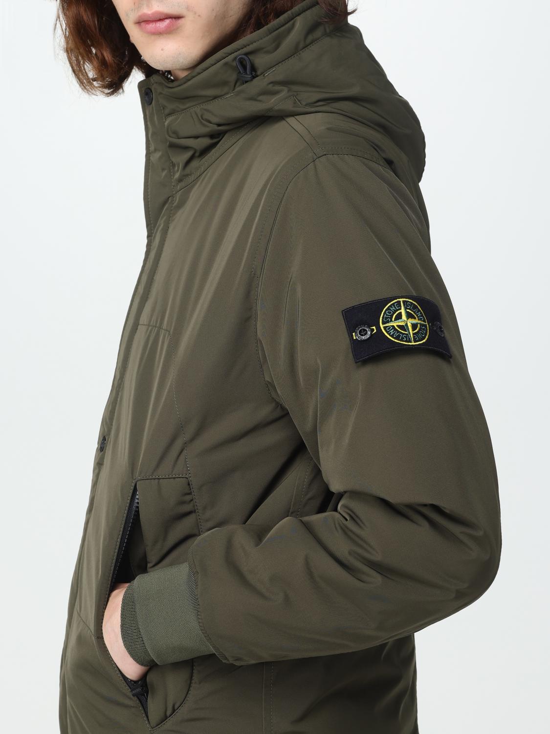 STONE ISLAND：ジャケット メンズ - グリーン | GIGLIO.COM