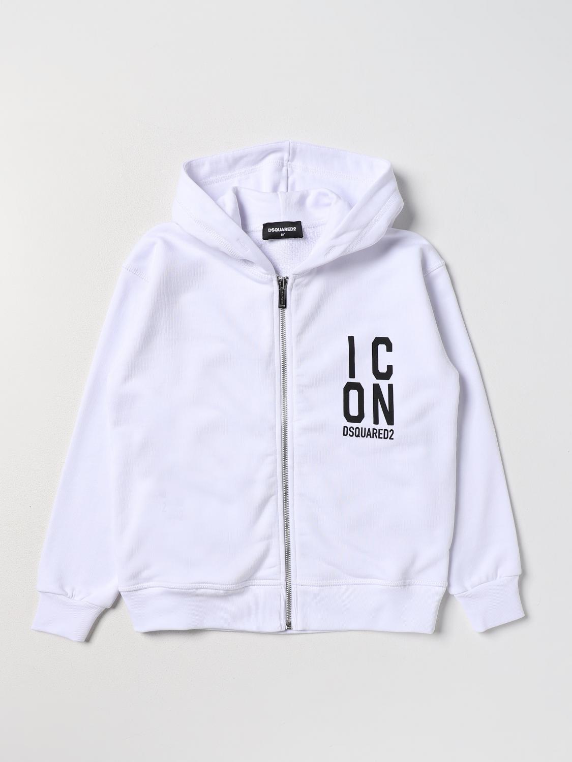 Dsquared2 Junior Kids' Pullover  Kinder Farbe Weiss In White