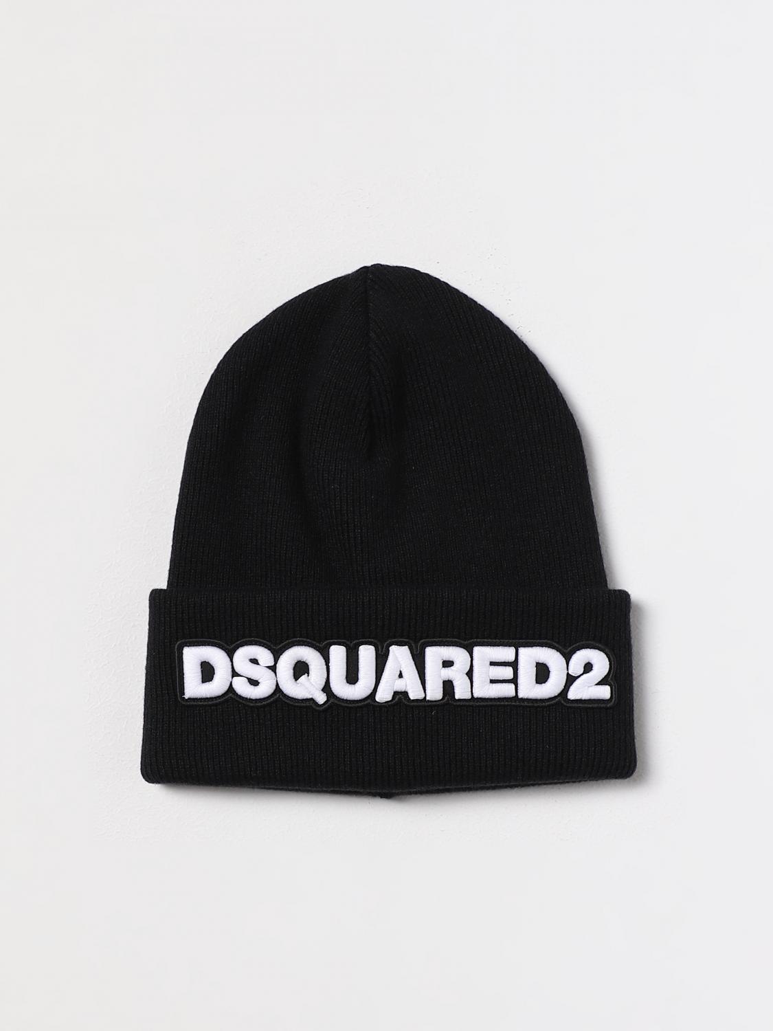 Dsquared2 wool hat with embroidered logo