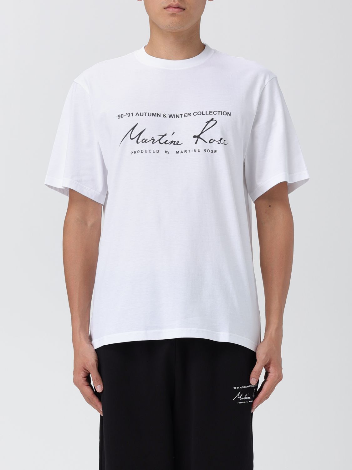 Martine Rose - T-shirt for Man - Black - CMR603-BLACK