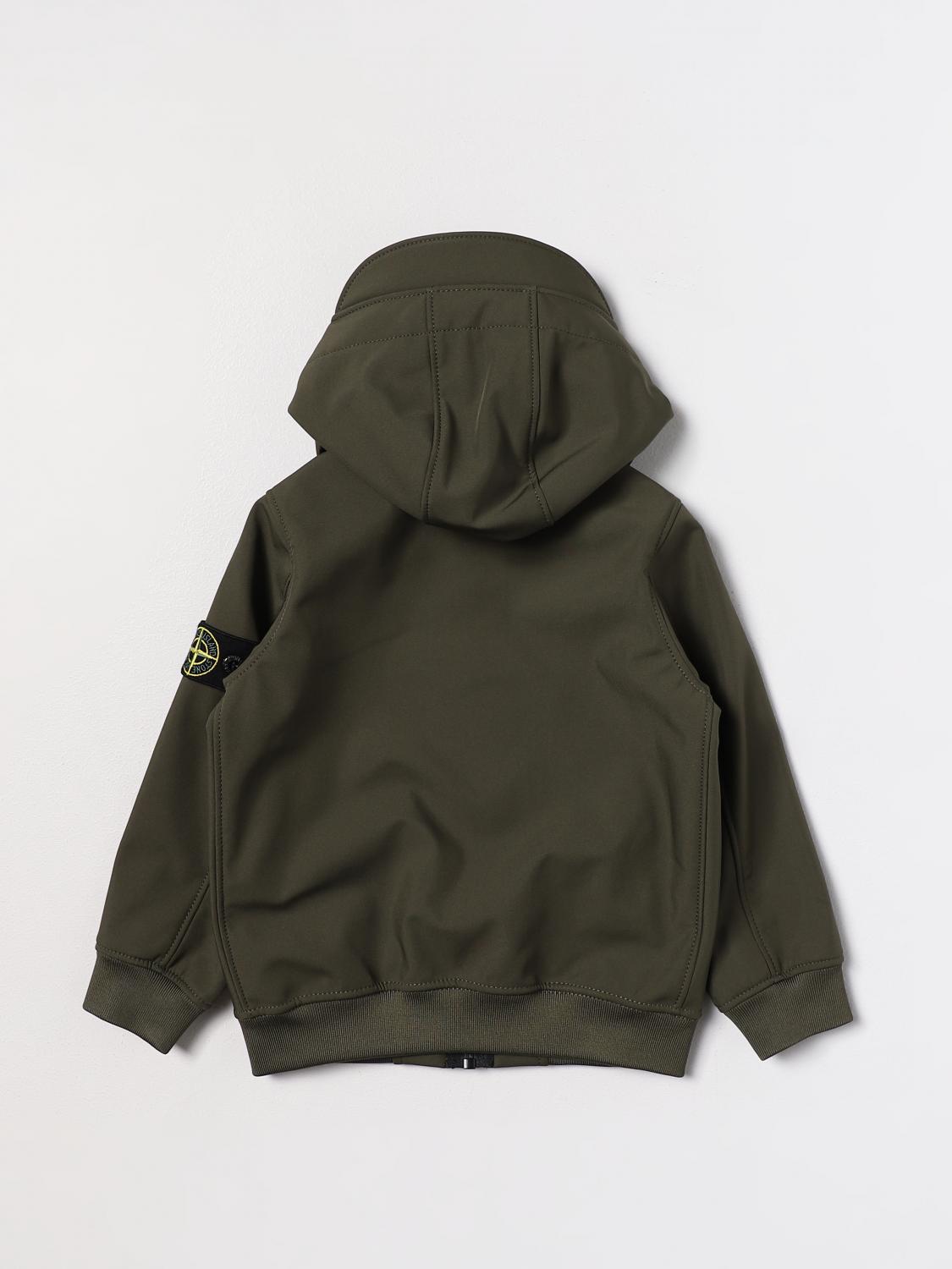 Stone island hot sale softshell kids