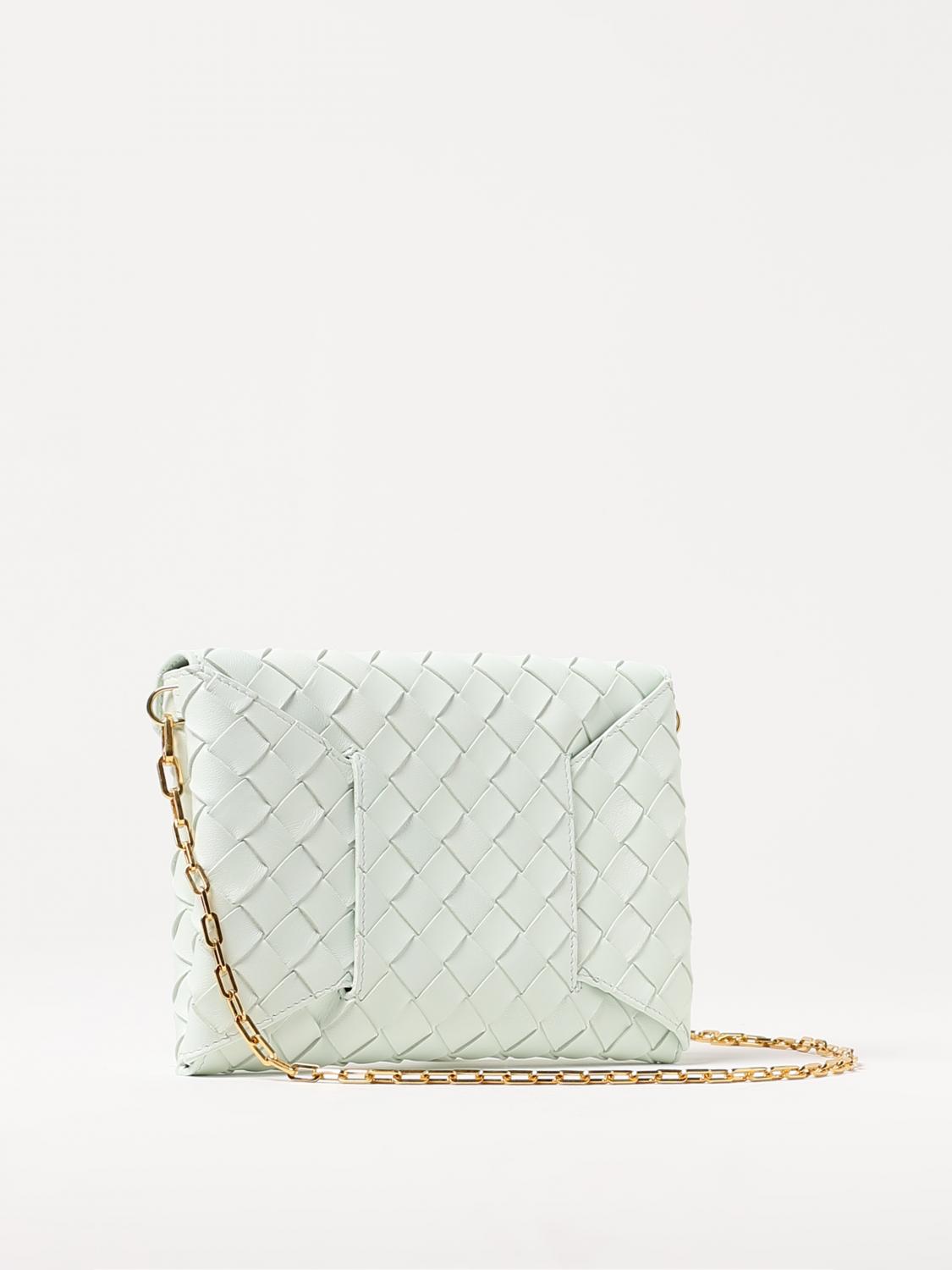 Bottega Veneta Origami Intrecciato Leather Clutch