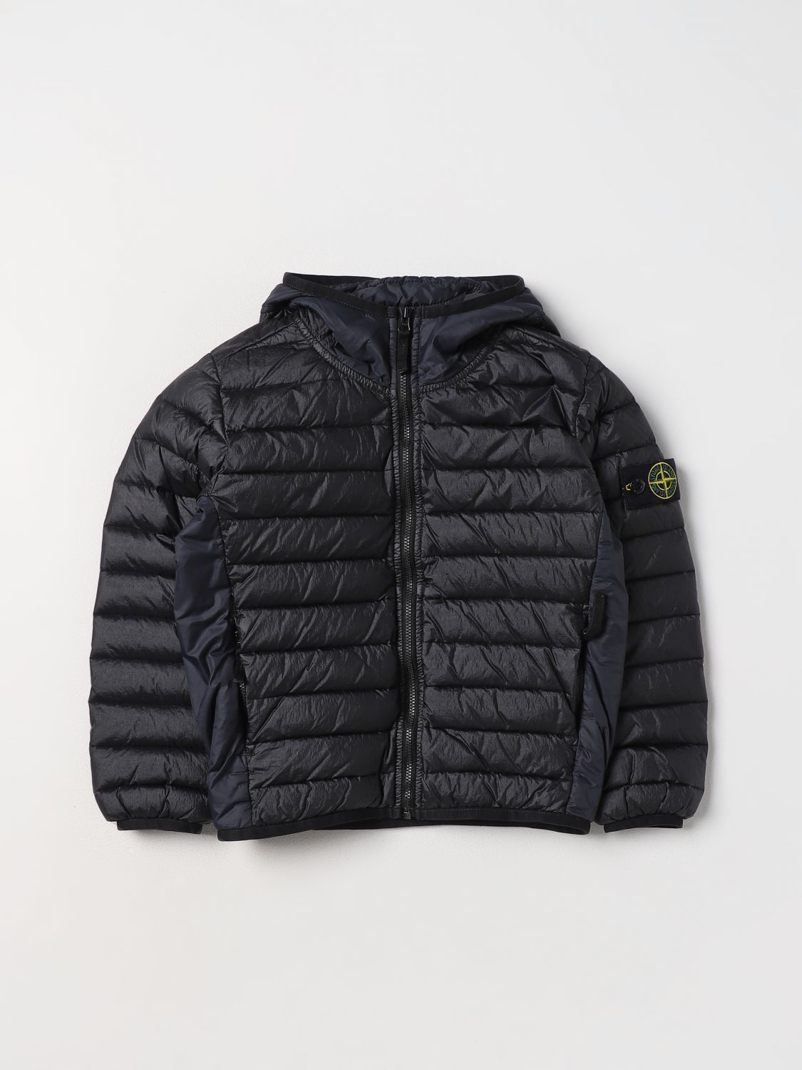 Stone Island Junior Kids' Jacke  Kinder Farbe Schwarz In Black