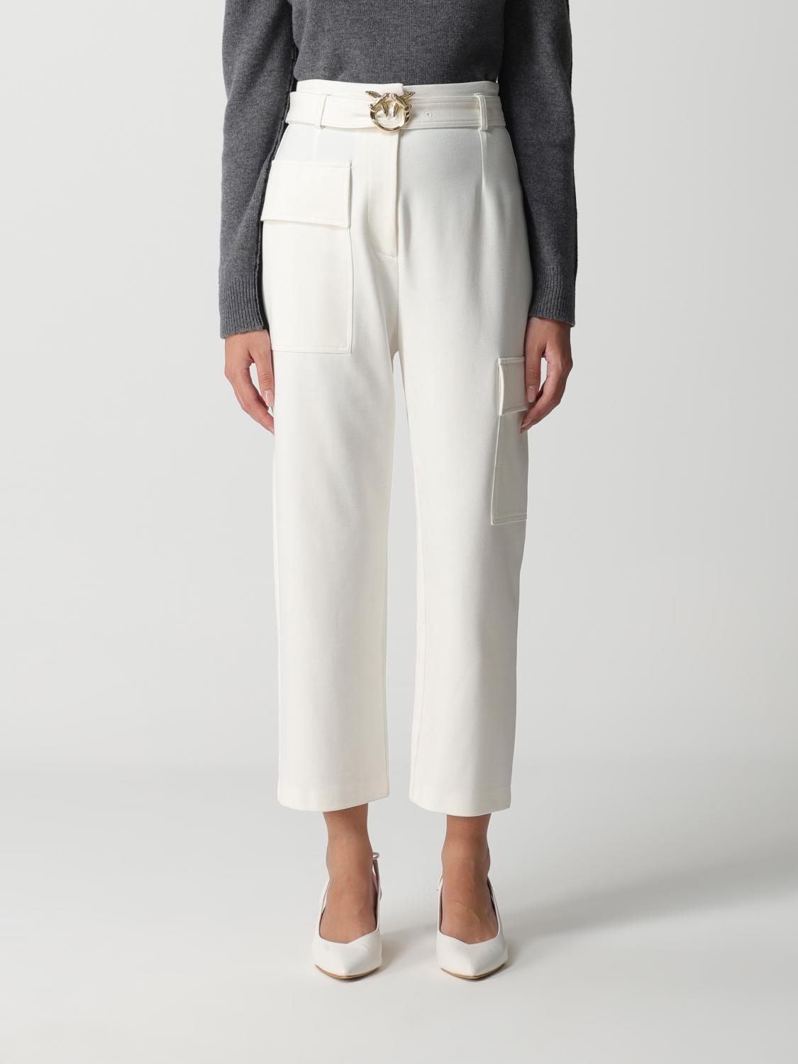 Pinko Hose  Damen Farbe Weiss In White