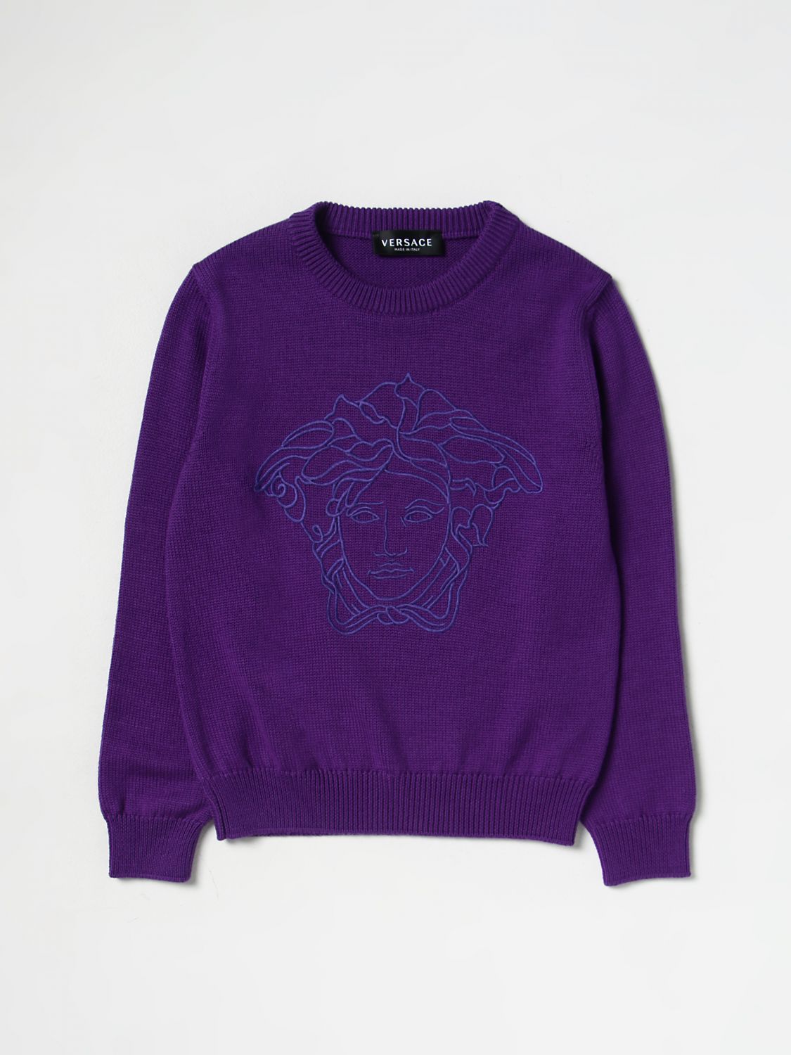 Jumper YOUNG VERSACE Kids colour Violet