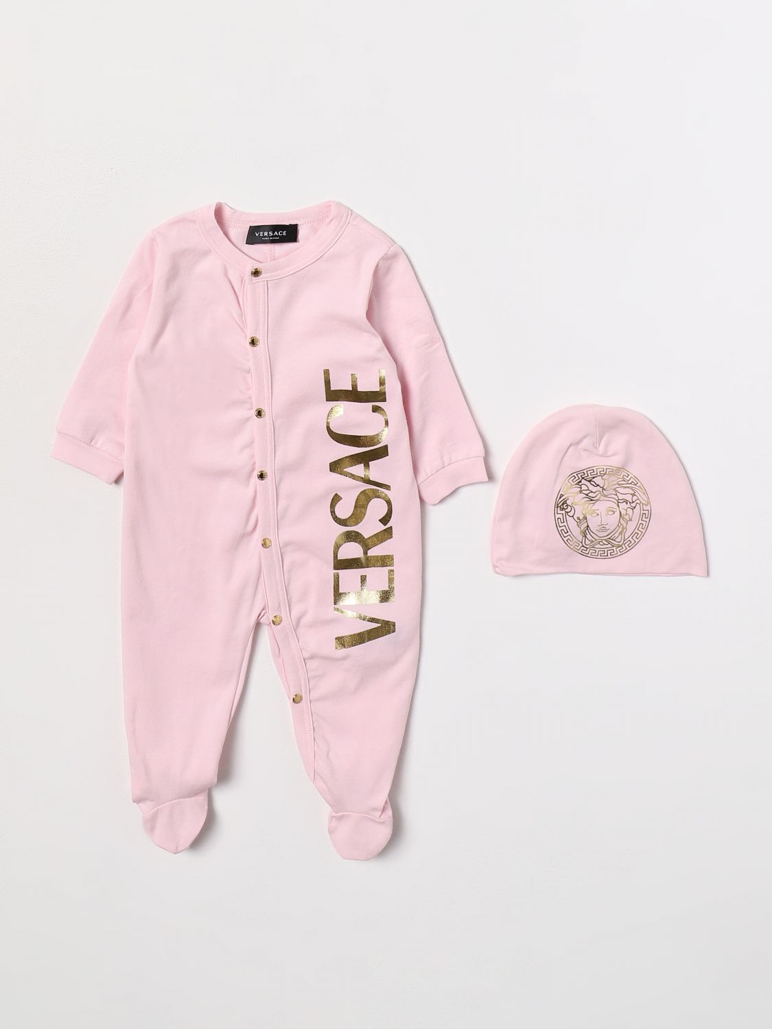 Young Versace Outlet: Kit naissance bébé - Blanc