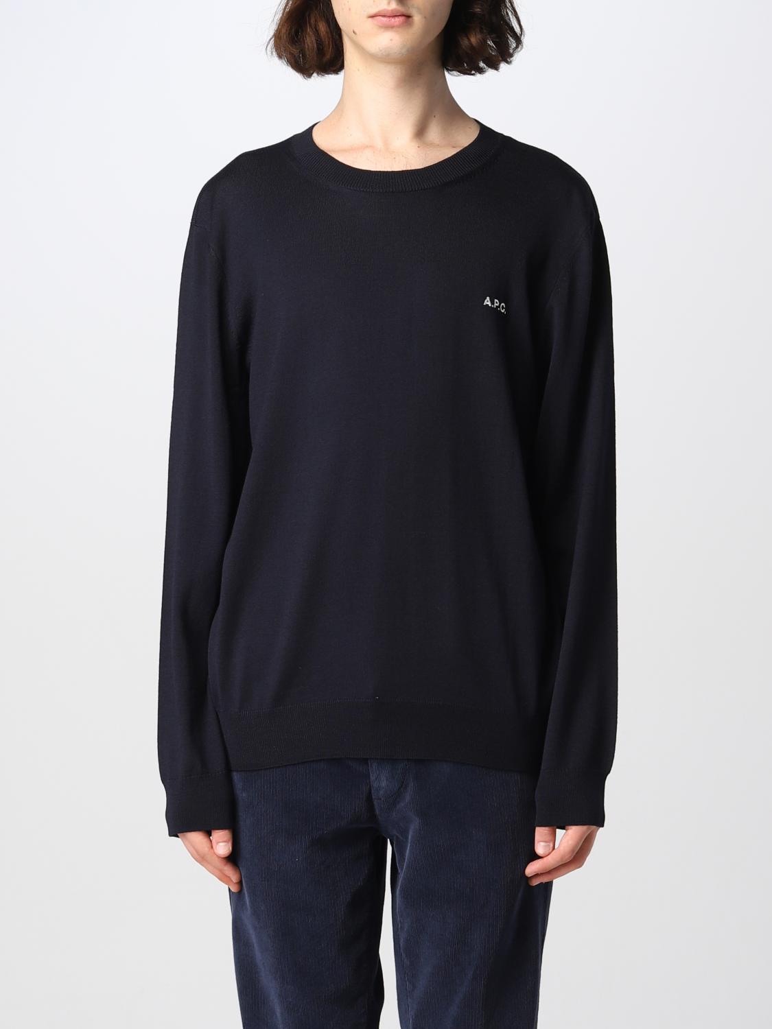 Jumper A.P.C. Men colour Blue