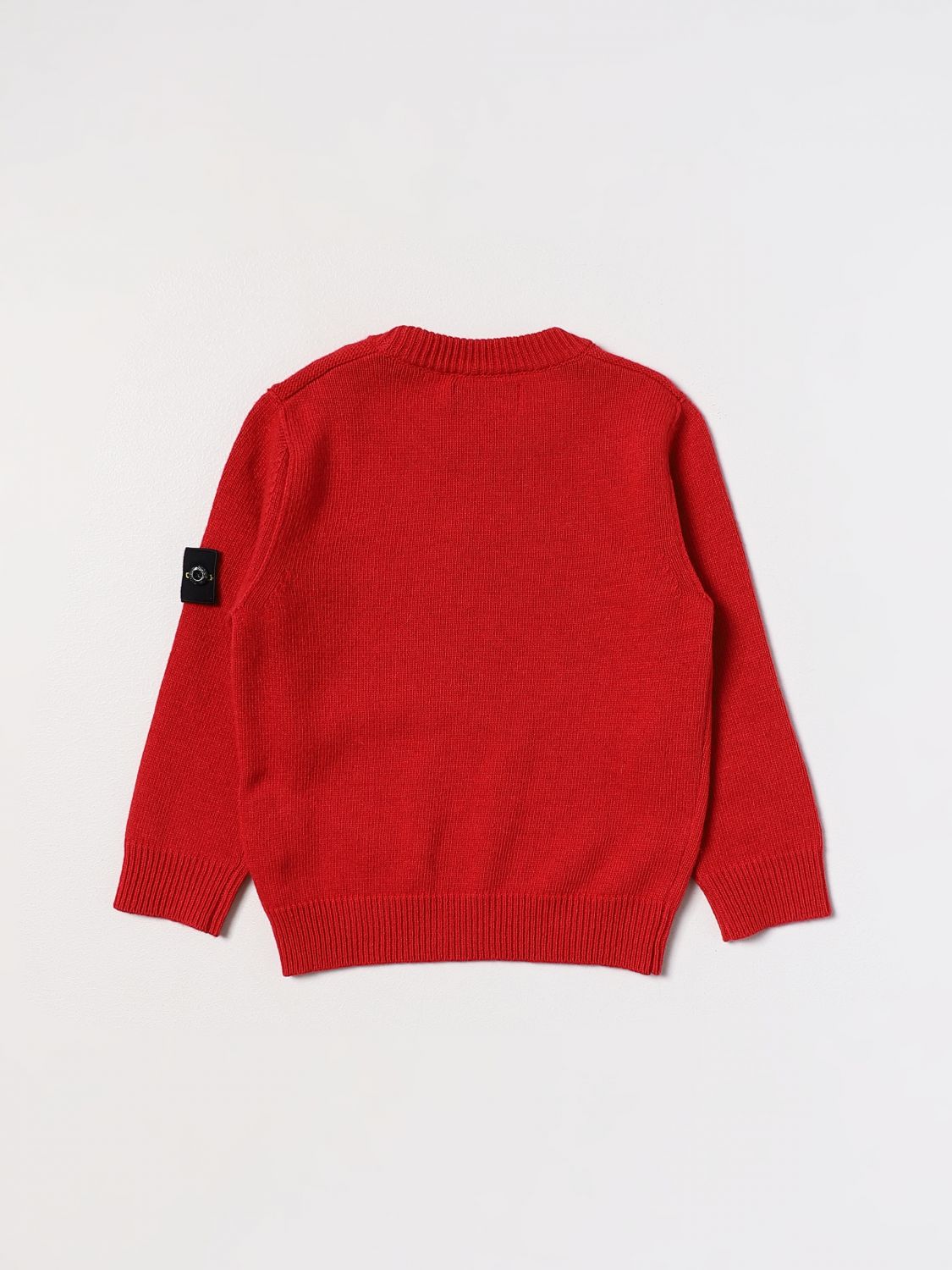 Stone island 2025 sweater red