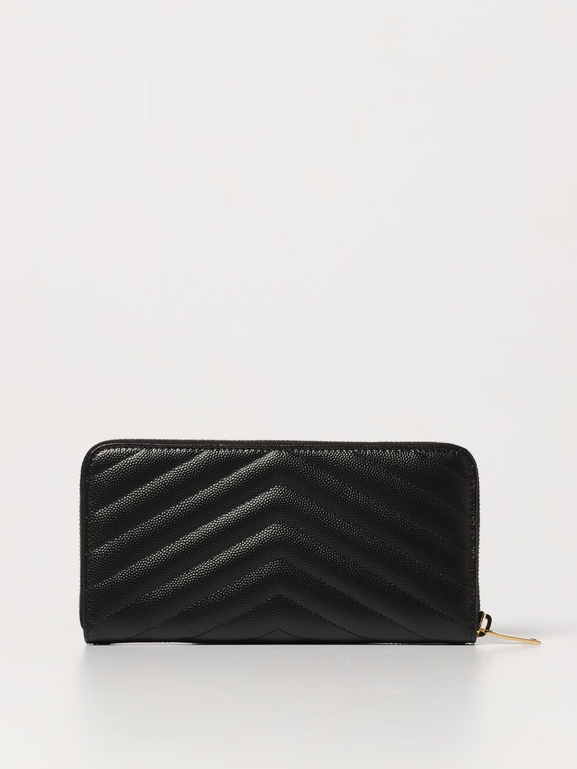 SAINT LAURENT: wallet for woman - Black  Saint Laurent wallet 358094BOW01  online at