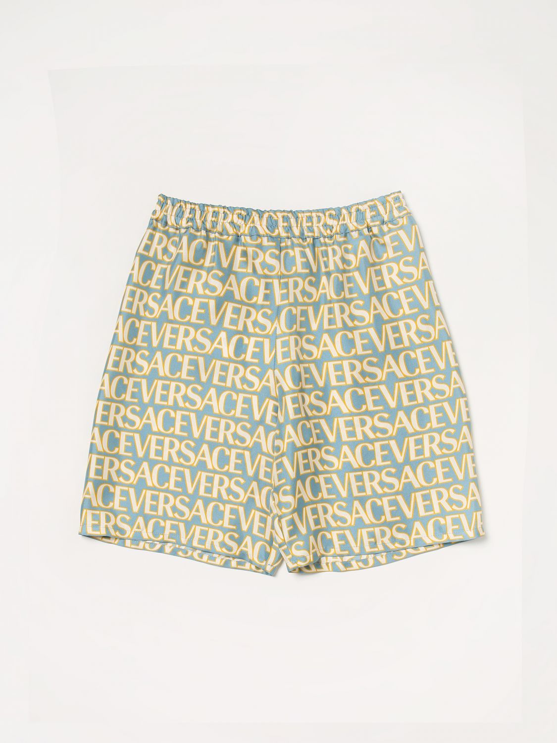 Young Versace Kids' Shorts  Kinder Farbe Hellblau In Gnawed Blue