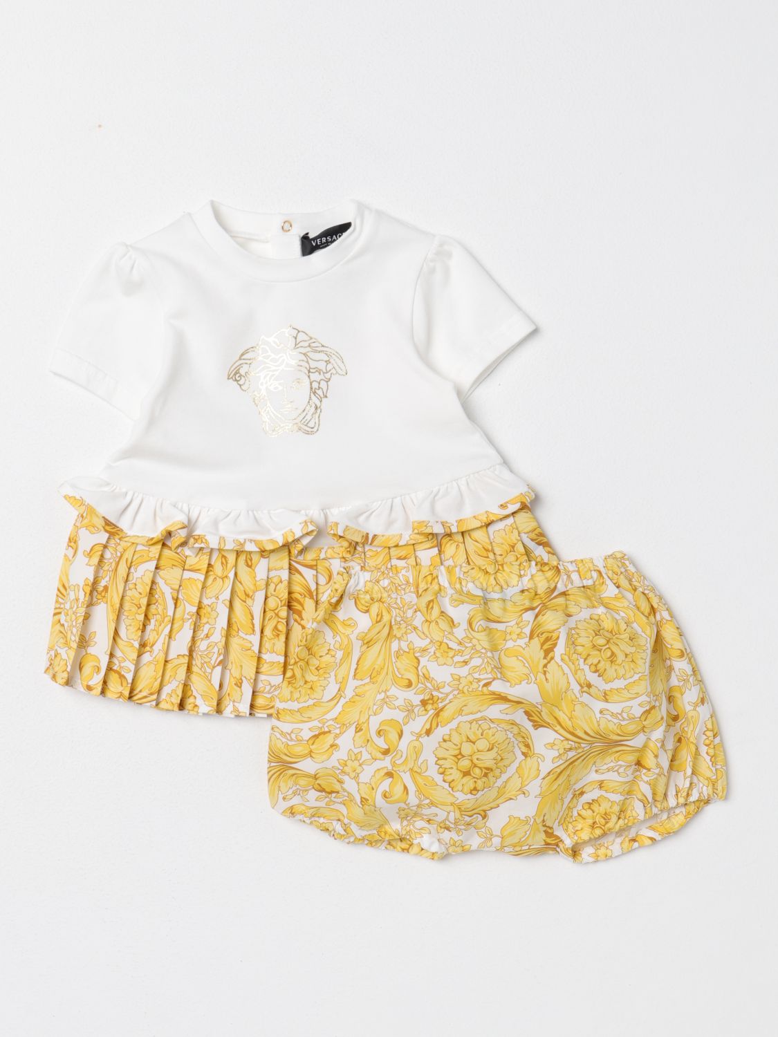 Young Versace Babies' Kleid  Kinder Farbe Weiss In White