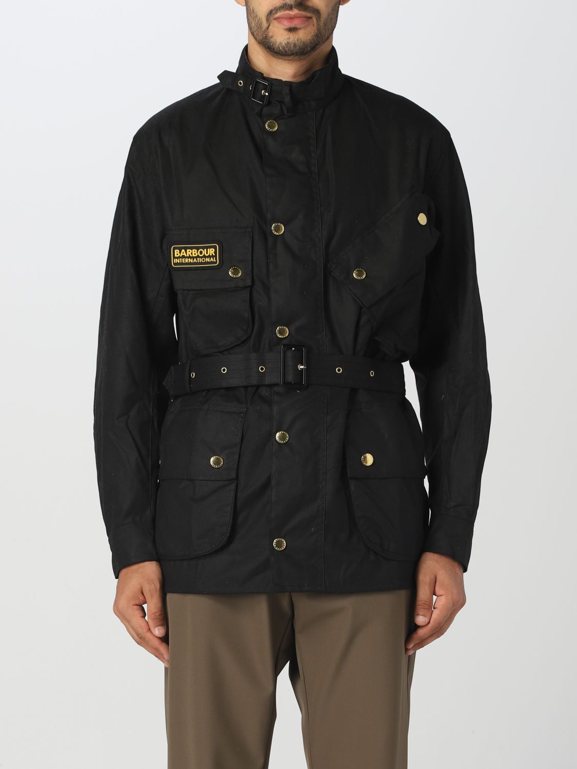 Barbour International Jacket In Black | ModeSens