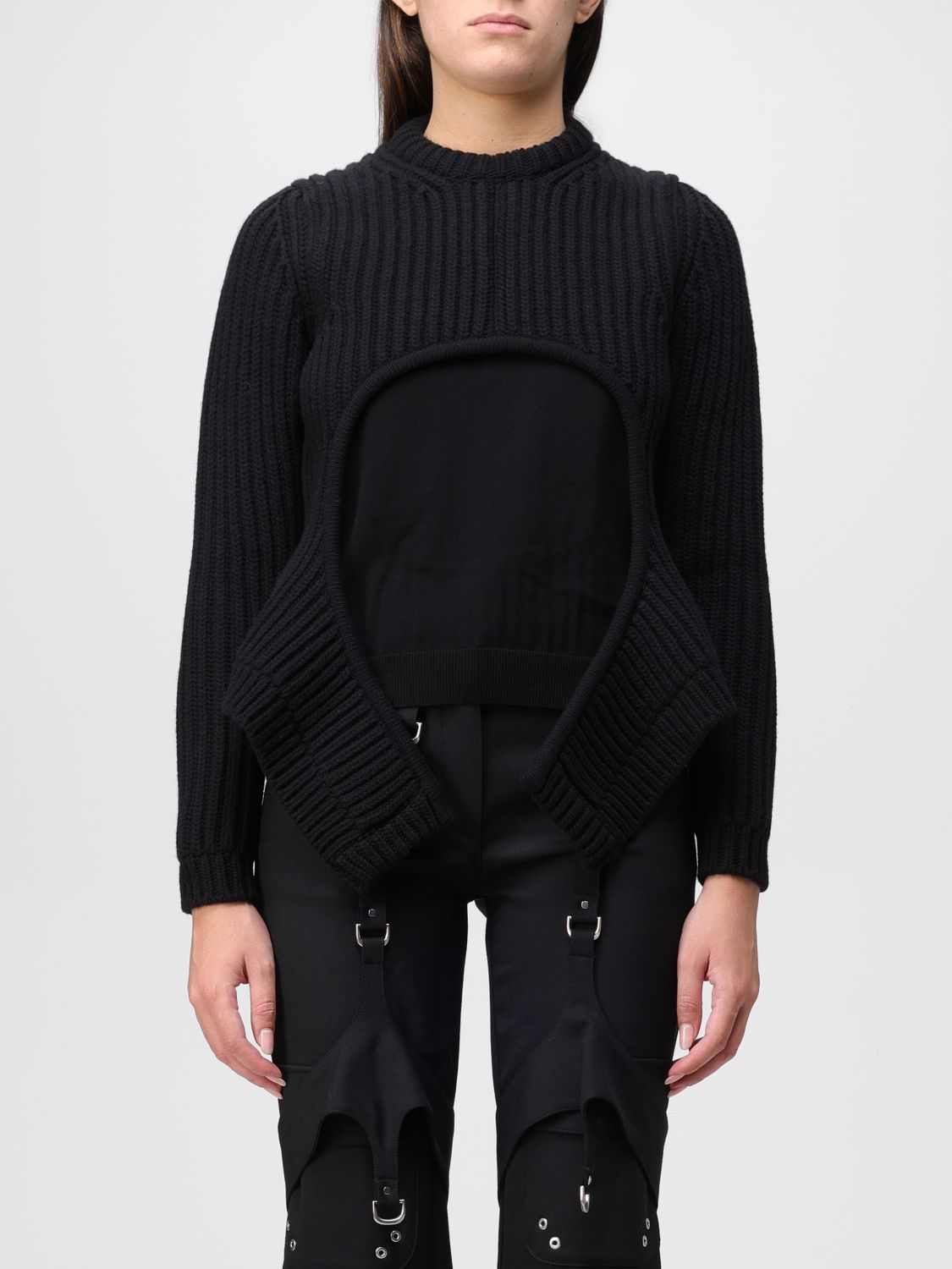 Jumper OFF-WHITE Woman colour Black