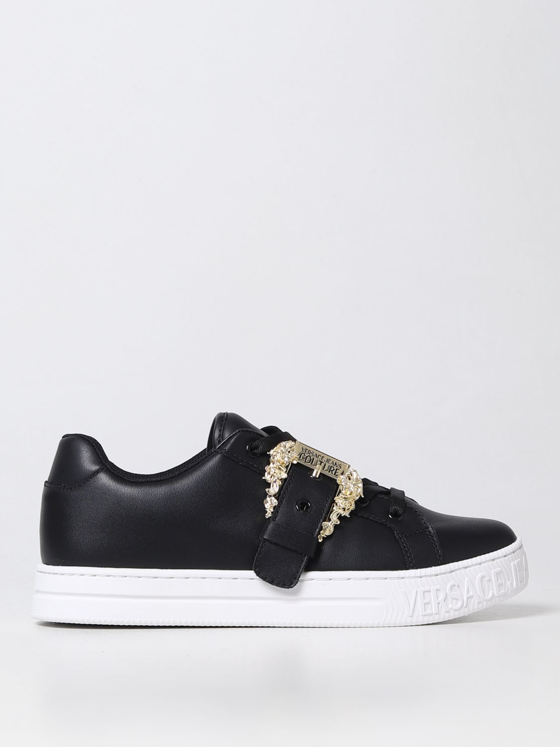Versace Jeans Couture Sneakers  Woman In Black