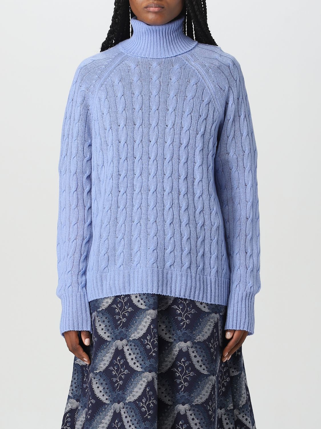 Etro Sweater  Woman Color Blue