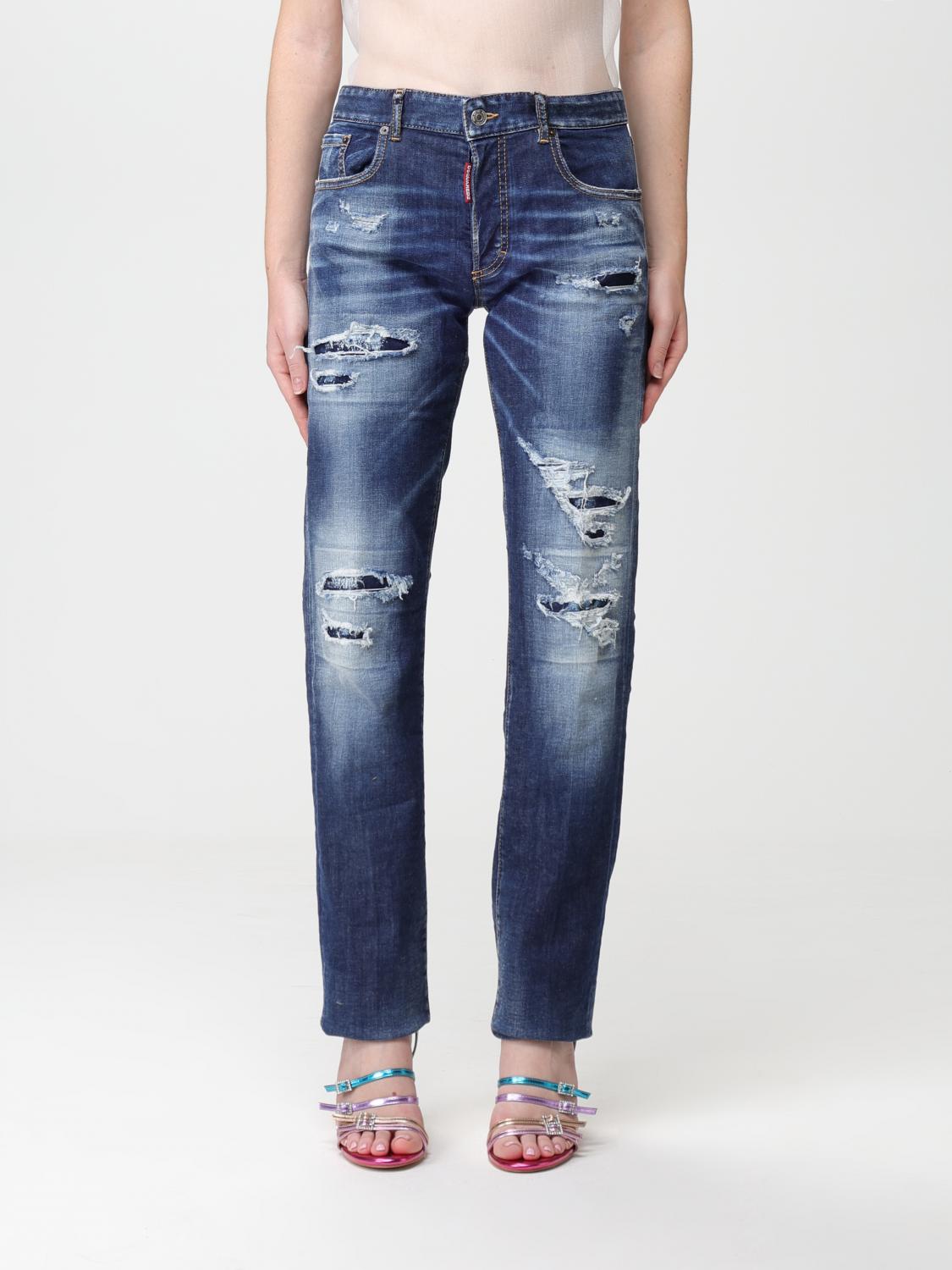 Jeans DSQUARED2 Woman colour Blue