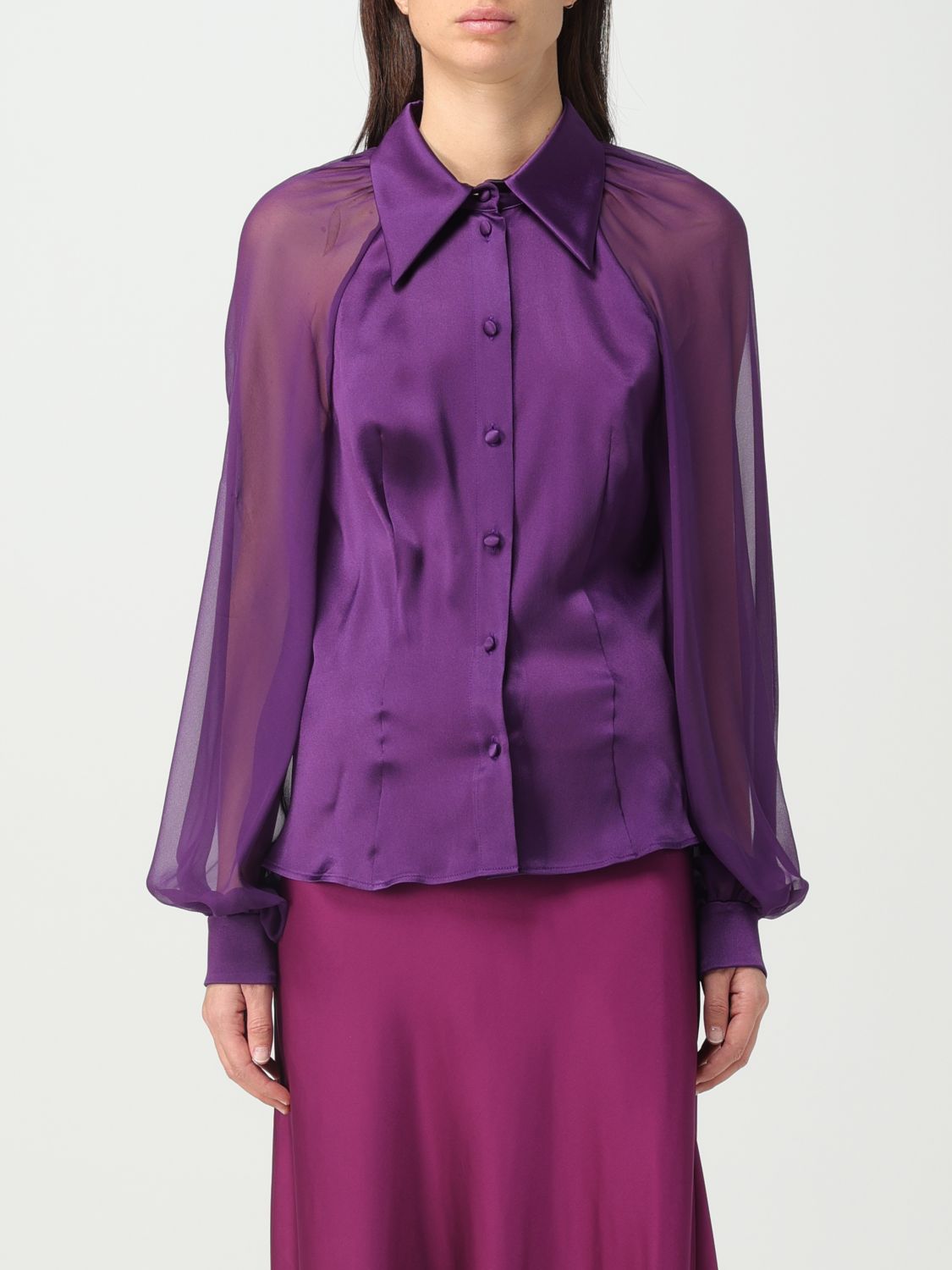 Alberta Ferretti Shirt  Woman Color Violet