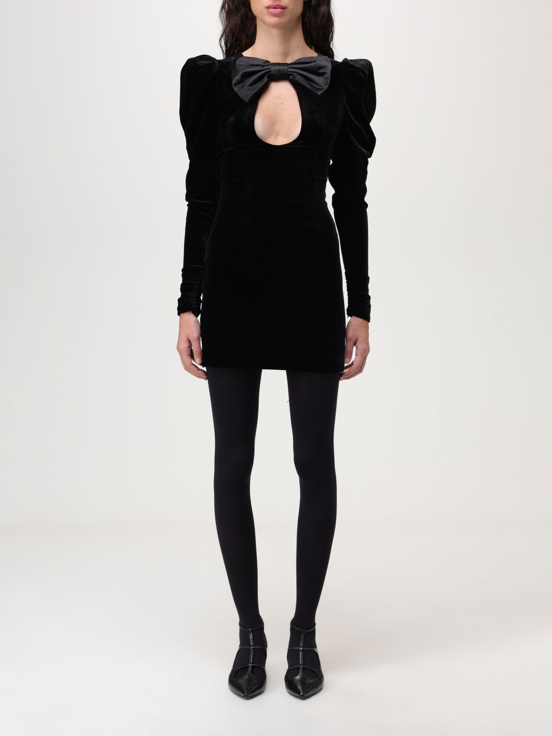 Alessandra Rich Kleid  Damen Farbe Schwarz In Black