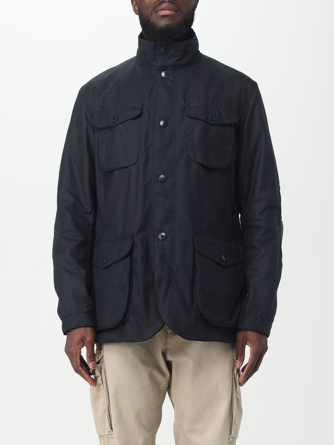 Barbour Jacket  Men In Blue