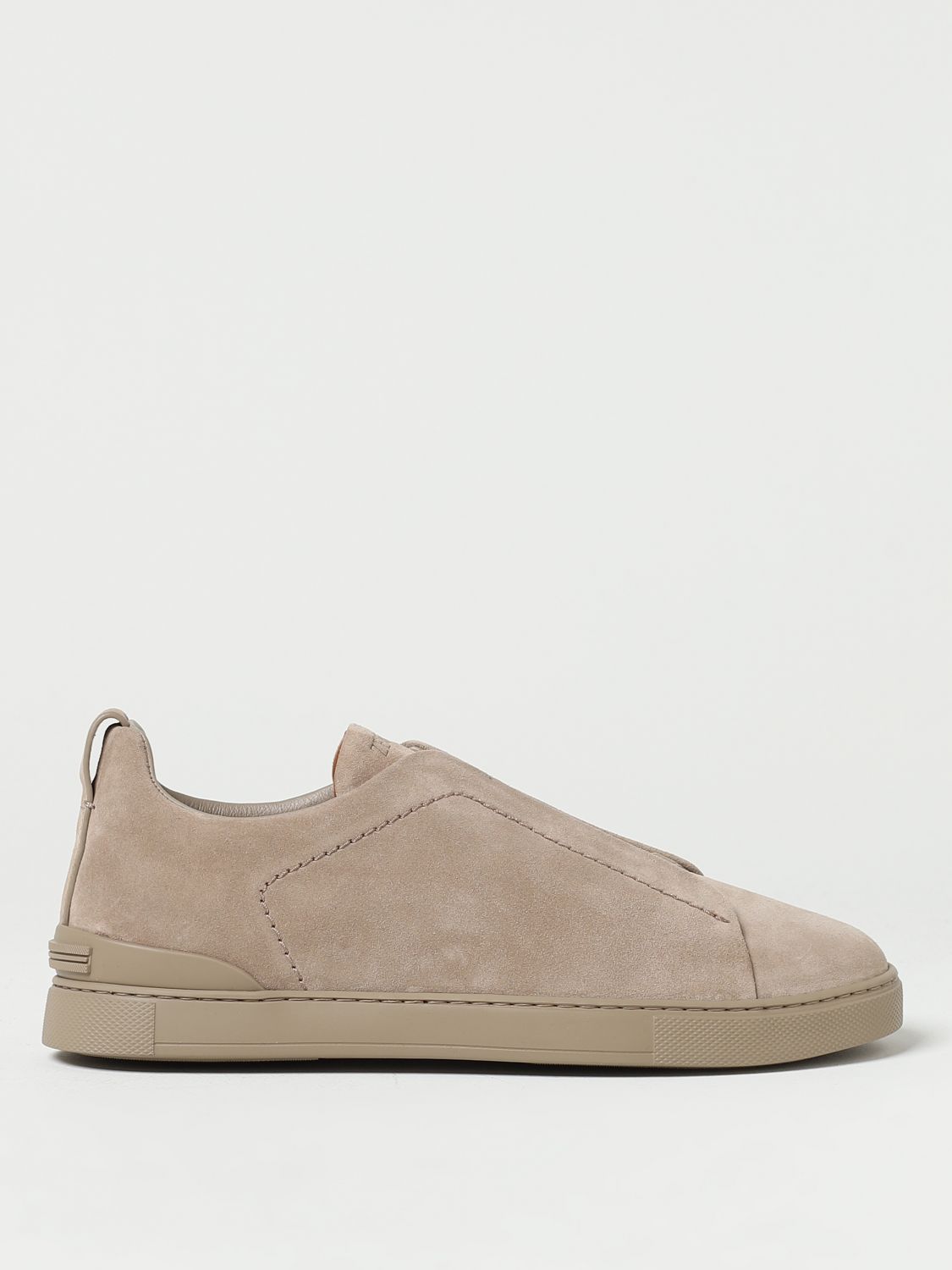 ZEGNA TRIPLE STITCH™ LOW TOP SUEDE trainers,E62725022