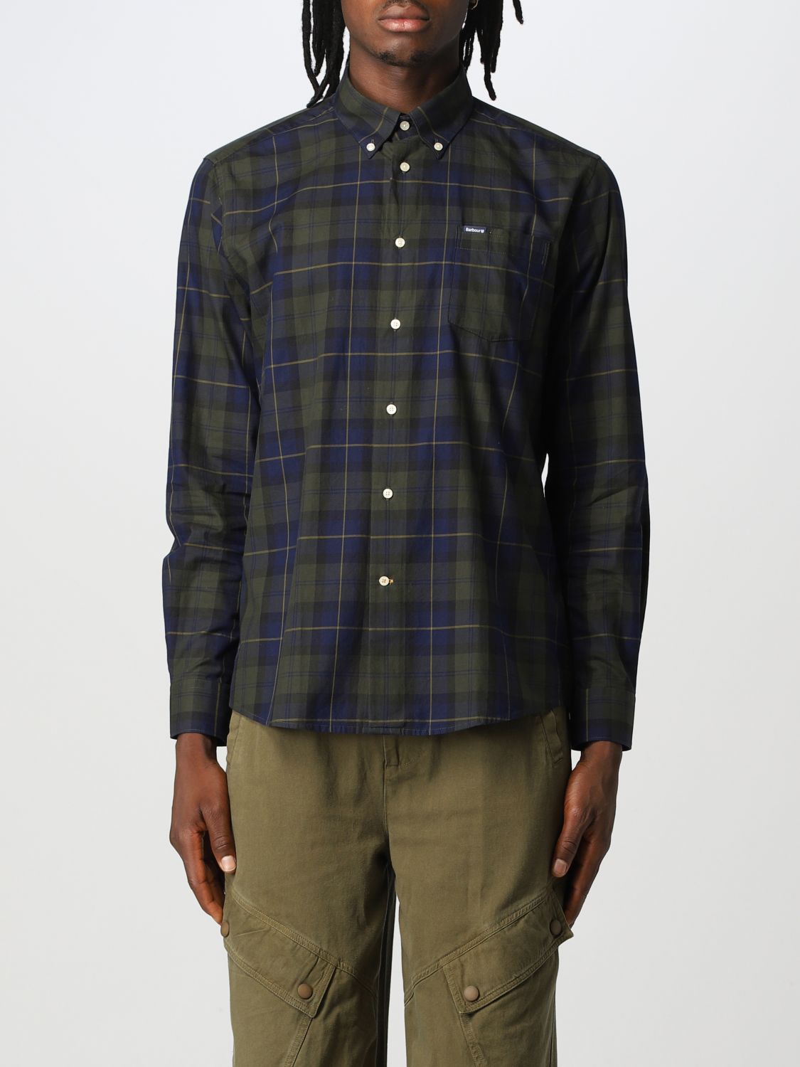 Shirt BARBOUR Men colour Olive