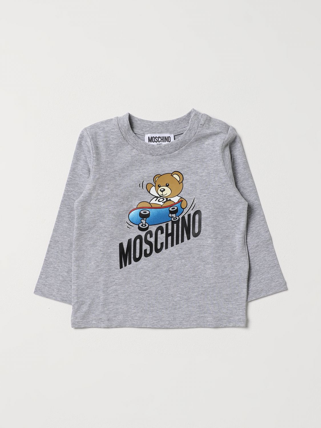MOSCHINO BABY：Tシャツ 幼児 - グレー | GIGLIO.COMオンラインの