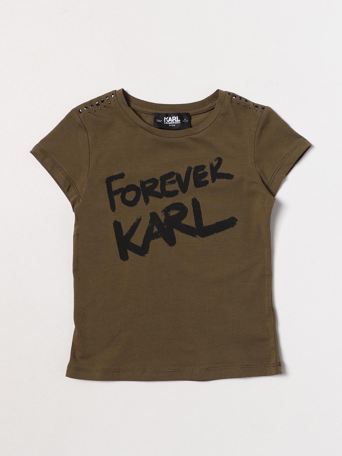 Karl Lagerfeld T-shirt  Kids Kids Color Brown