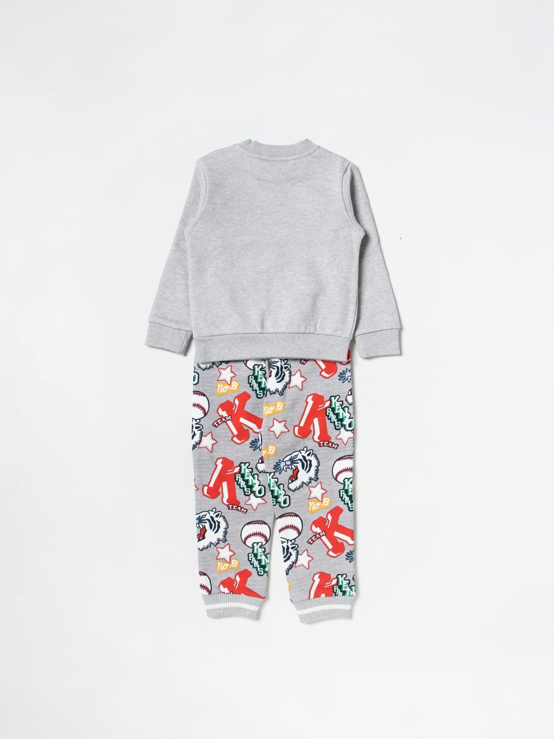 KENZO KIDS：ジャンプスーツ 幼児 - グレー | GIGLIO.COMオンラインの