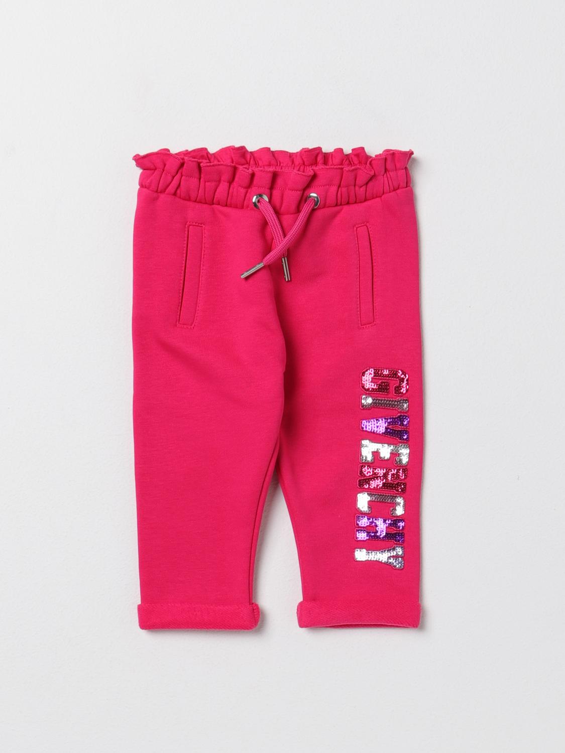 GIVENCHY：パンツ 幼児 - ピンク | GIGLIO.COMオンラインのGivenchy 