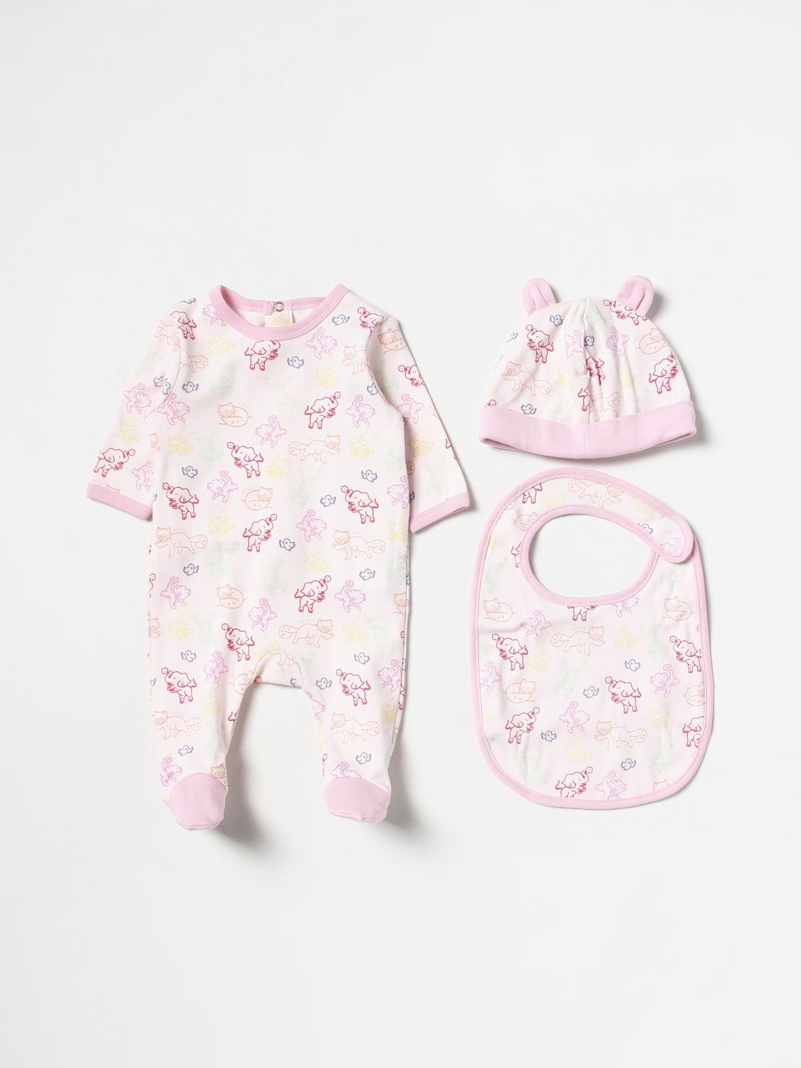 Kenzo Babies' 婴儿全身套装  Kids 儿童 颜色 粉色 In Pink