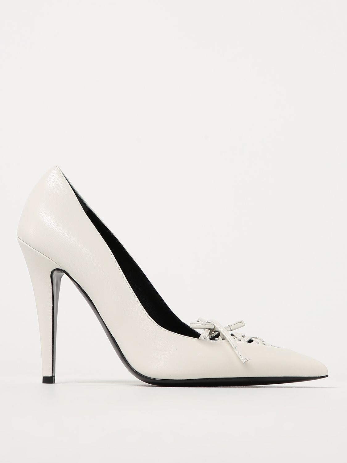 TOM FORD LEATHER PUMPS WITH LACES,E63198001