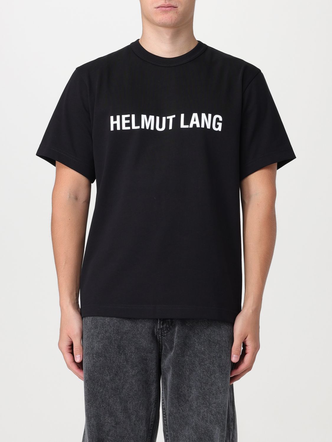 t-shirt helmut lang men colour black