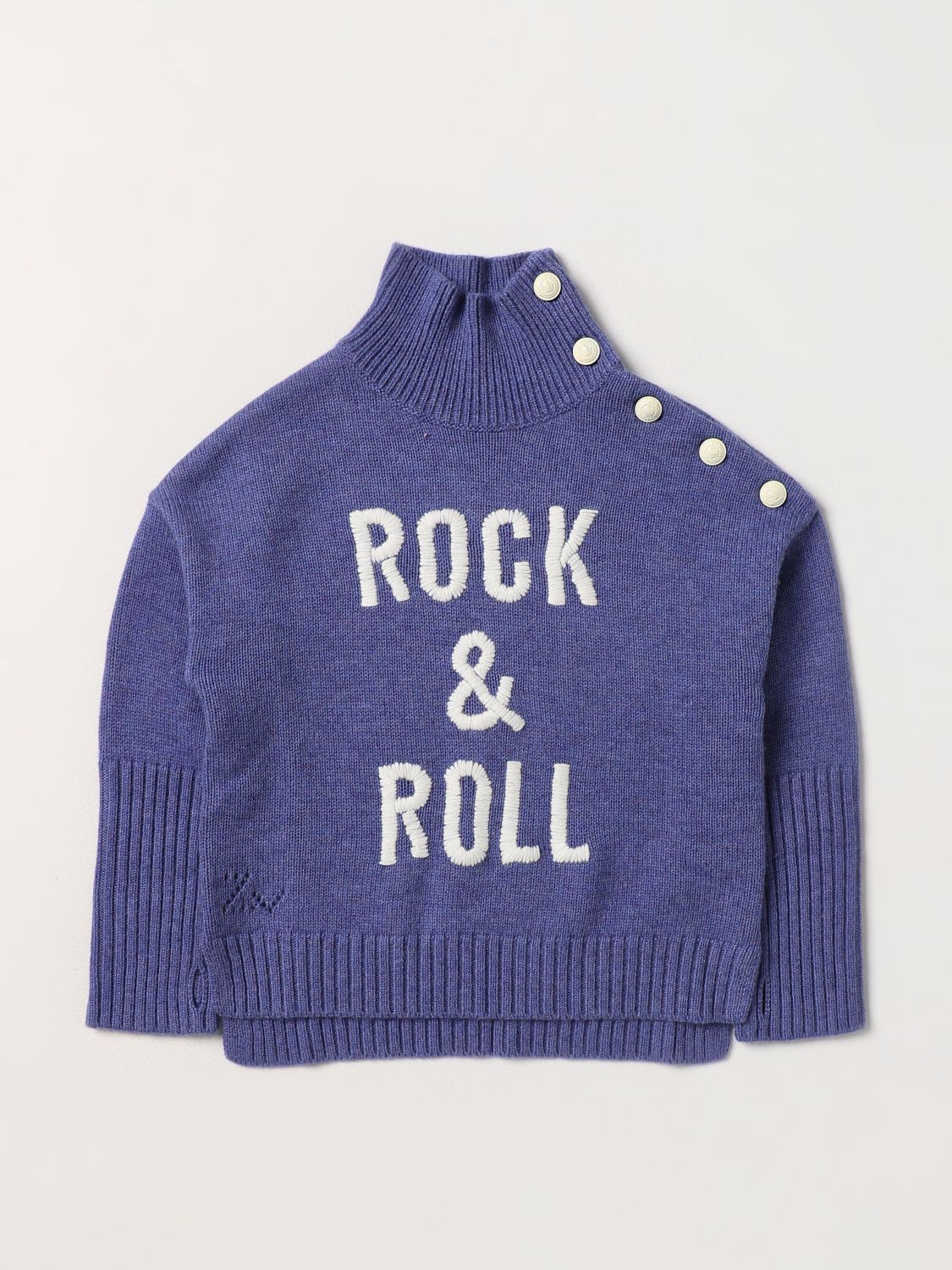 Zadig & Voltaire Sweater  Kids Color Violet