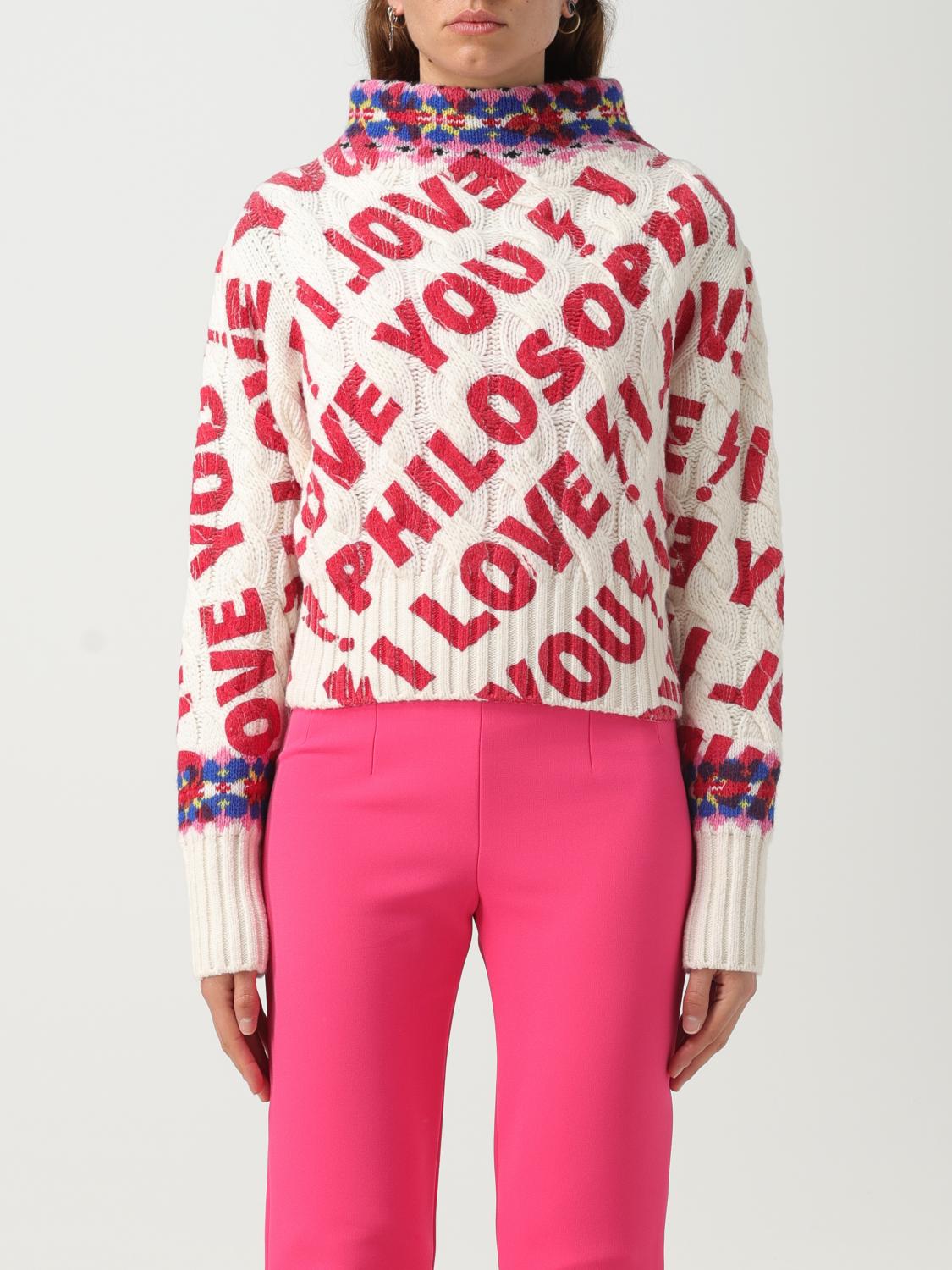 Philosophy Di Lorenzo Serafini Jumper  Woman Colour Yellow Cream