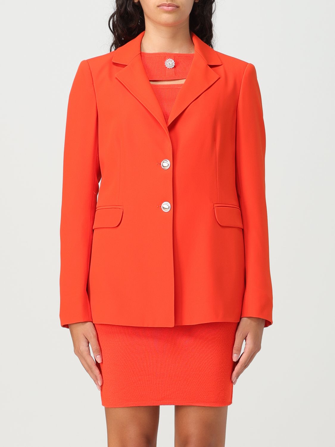 Liu •jo Jacket Liu Jo Woman In Orange