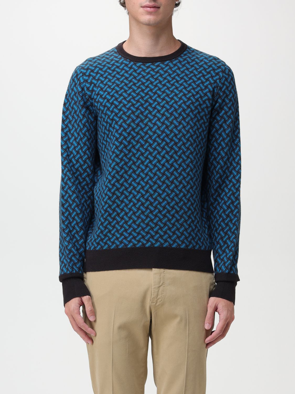 Drumohr Jumper  Men In Teal