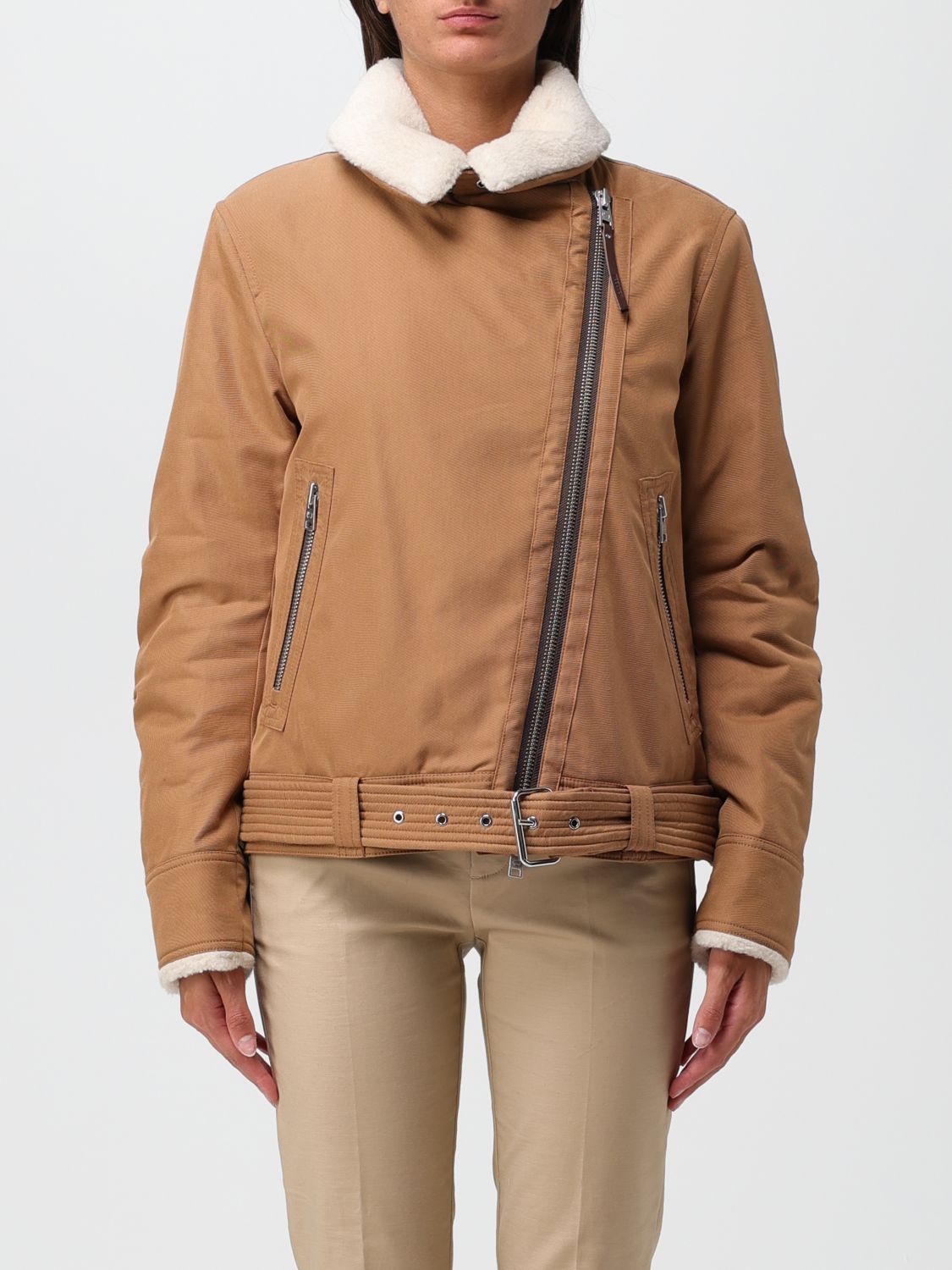 Jacket WOOLRICH Woman color Brown