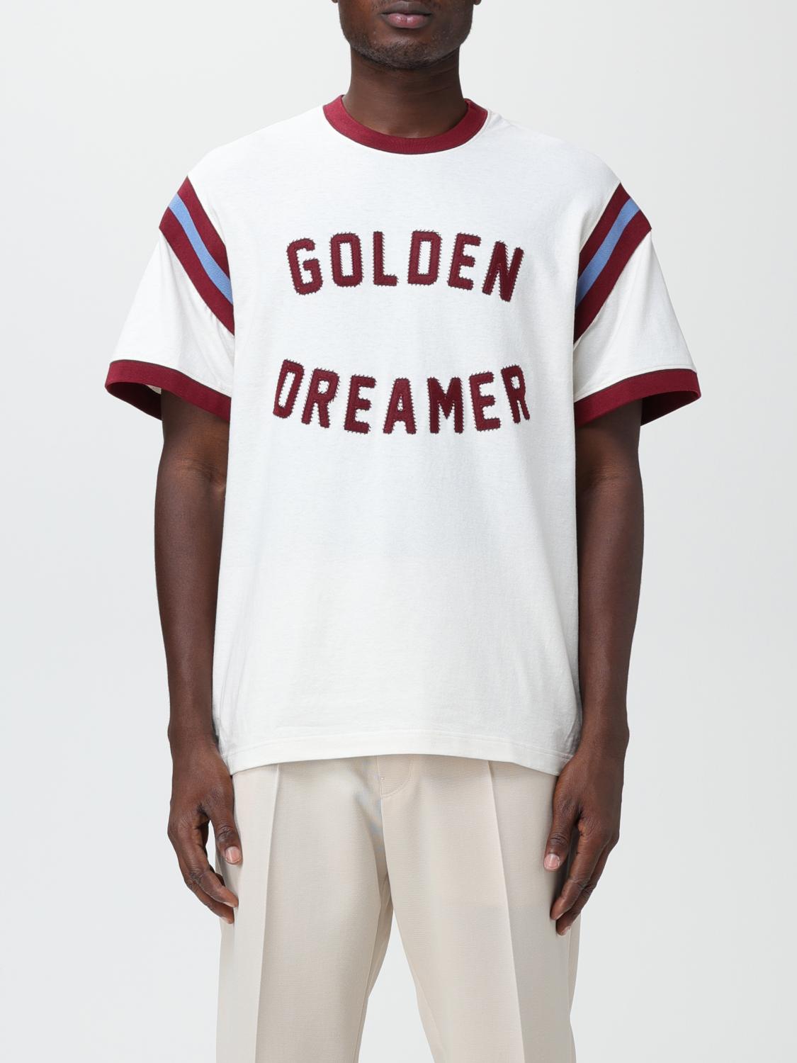 Golden Goose Journey Logo Graphic T-shirt In White