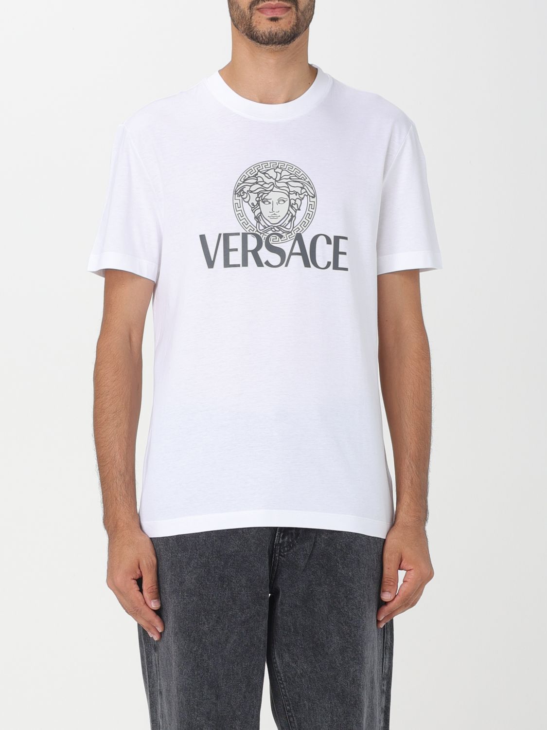 Versace T-shirt  Herren Farbe Weiss In White