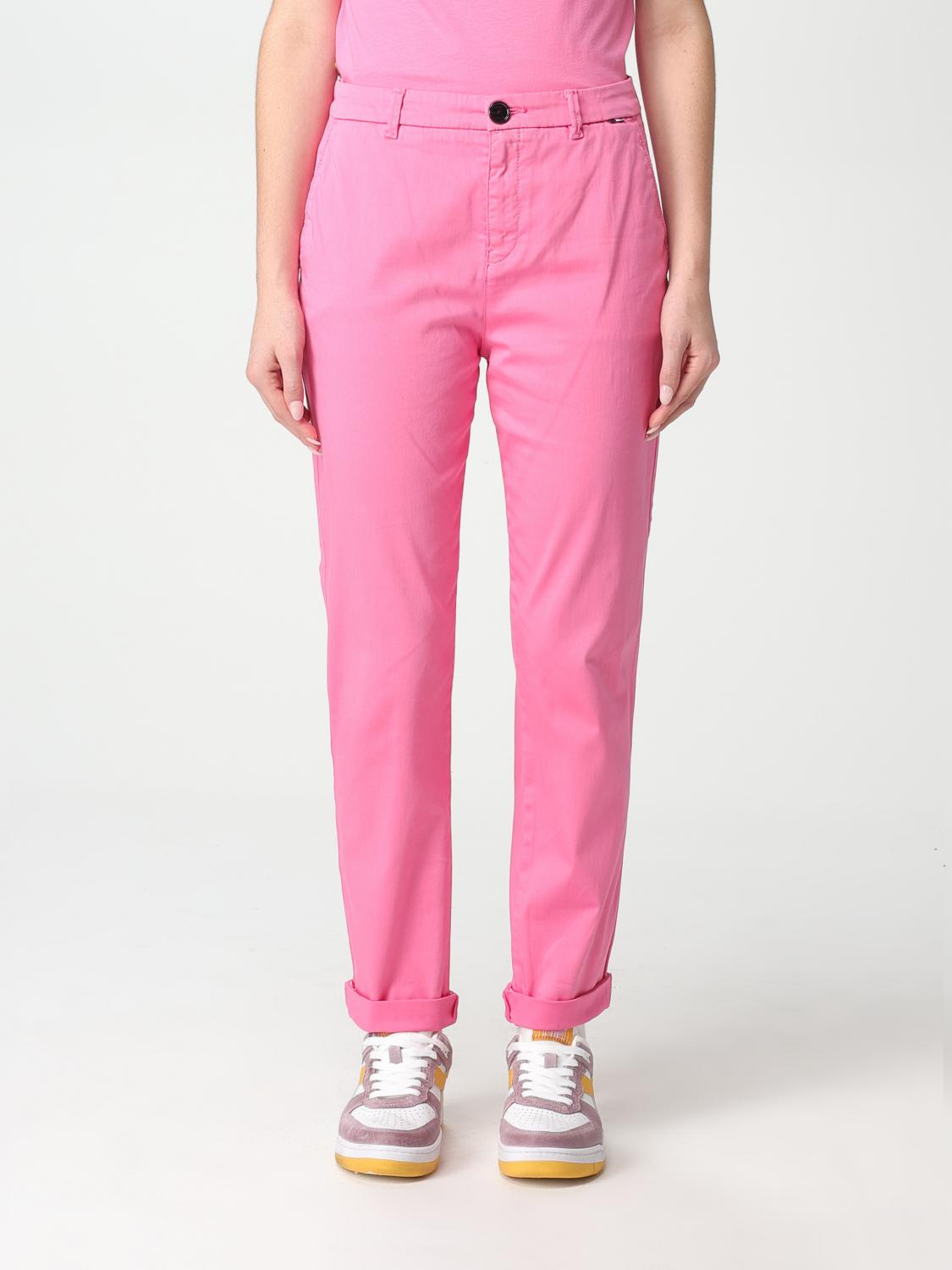 パンツ BOSS Woman Pants Pink 50537395 685 Hugo Boss Pants Boss Woman Color Pink | ModeSens