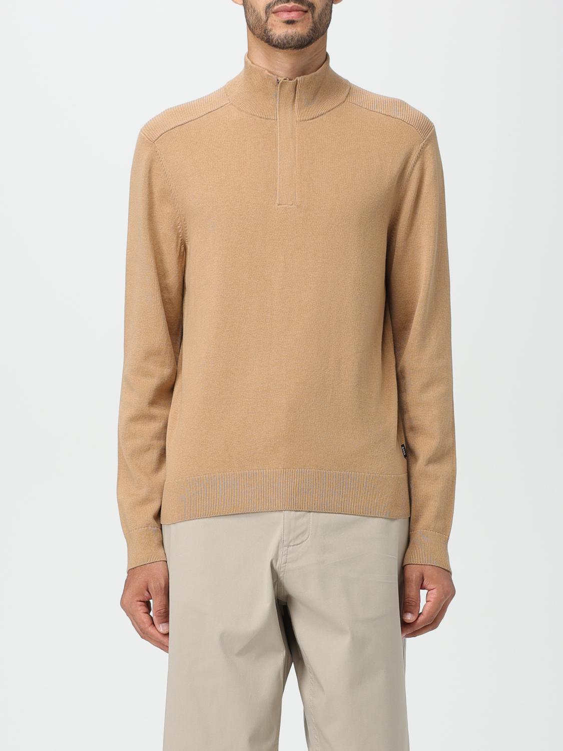 Jumper BOSS Men colour Beige