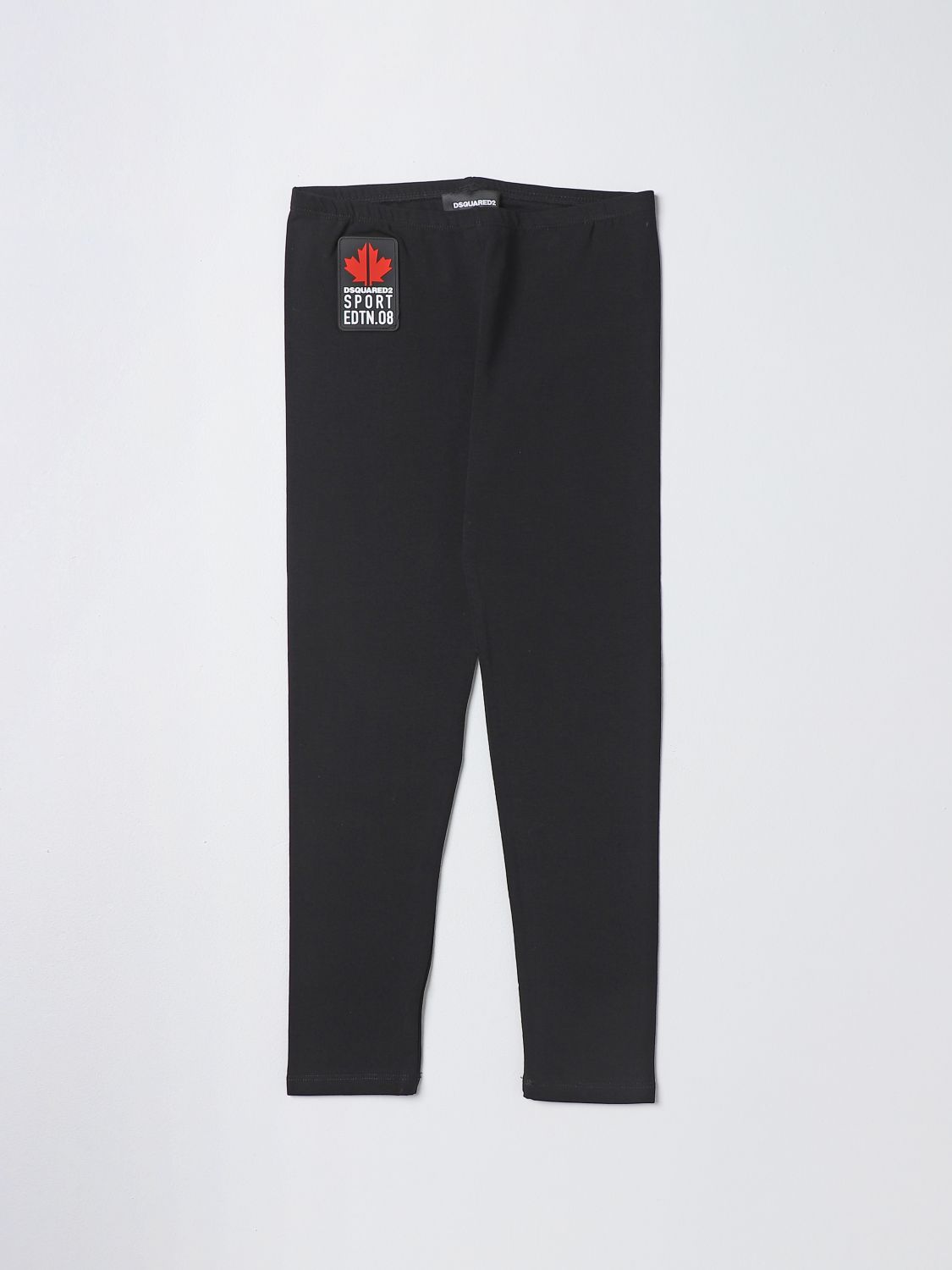 DSQUARED2 JUNIOR: pants for girls - Black